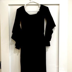 SHEIN flared sleeve formal dress